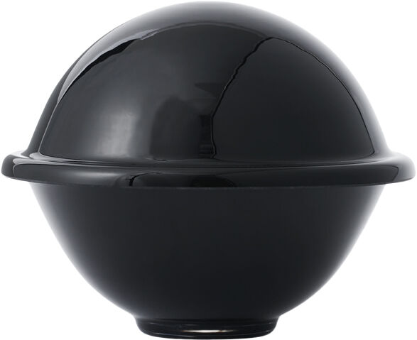 Chapeau large glass, Black