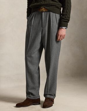 FLANNEL BLEND-WVN-PANTS