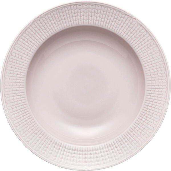 Swedish Grace Tallrik djup 25 cm Ros