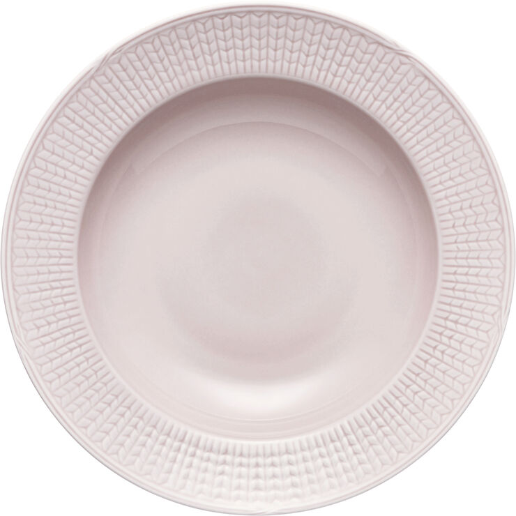Swedish Grace Tallrik djup 25 cm Ros