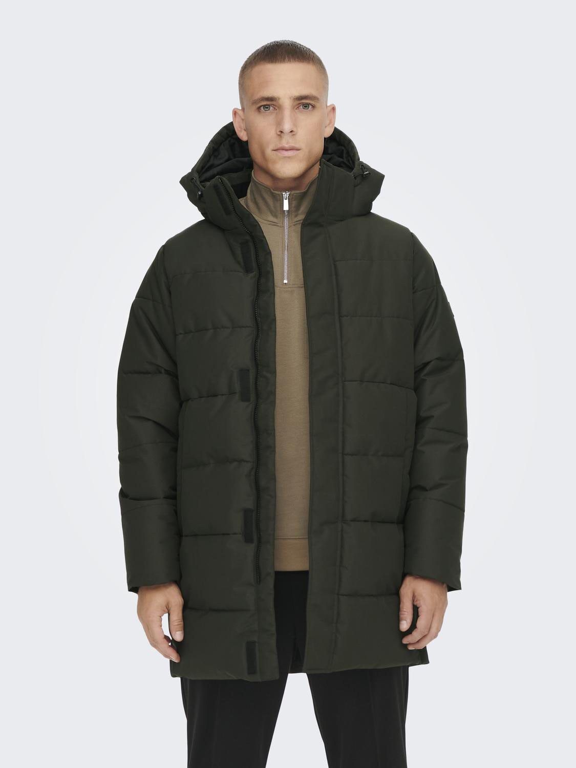 ONSCARL LIFE LONG QUILTED COAT OTW