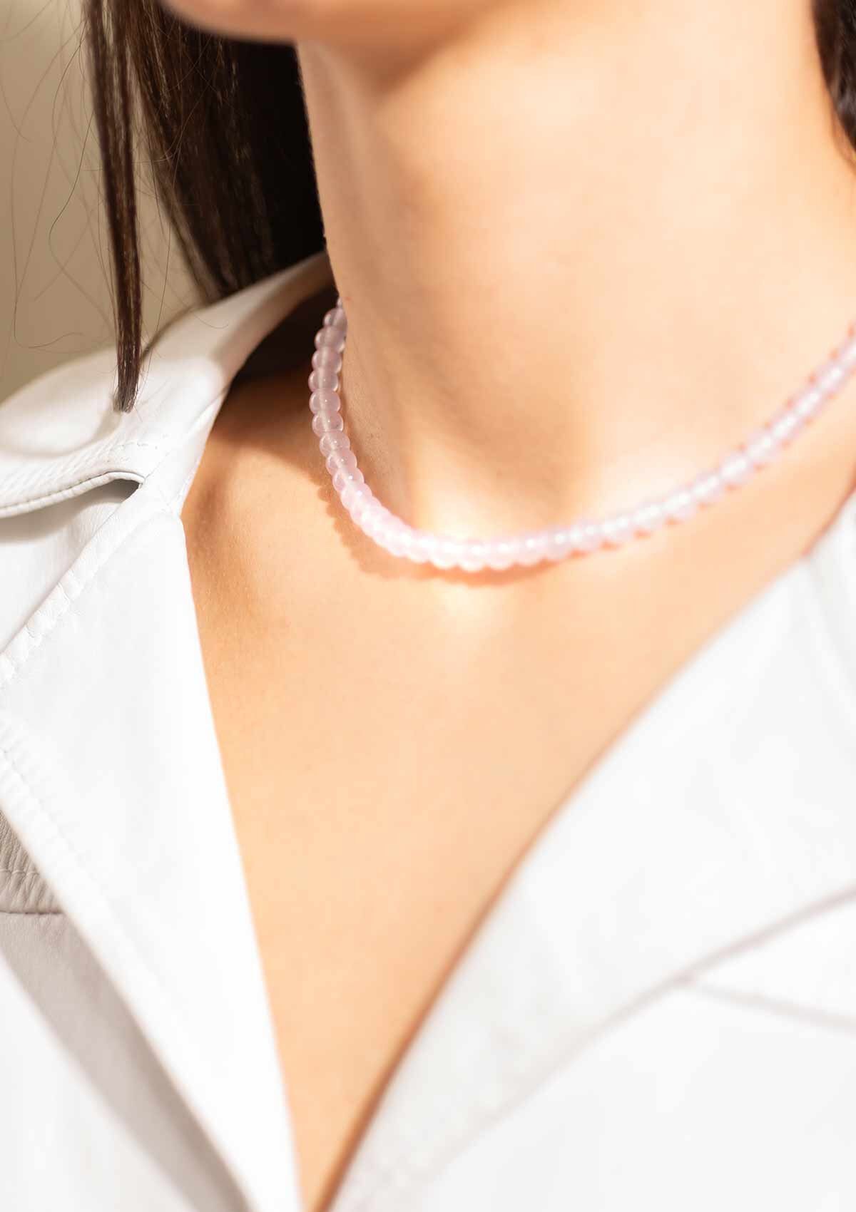 CANDY CORAL LAVENDER S HALSK&AElig;DE