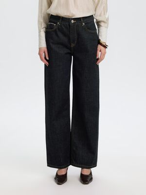 SLWWIDE RELAXED SHELLY MW JEANS
