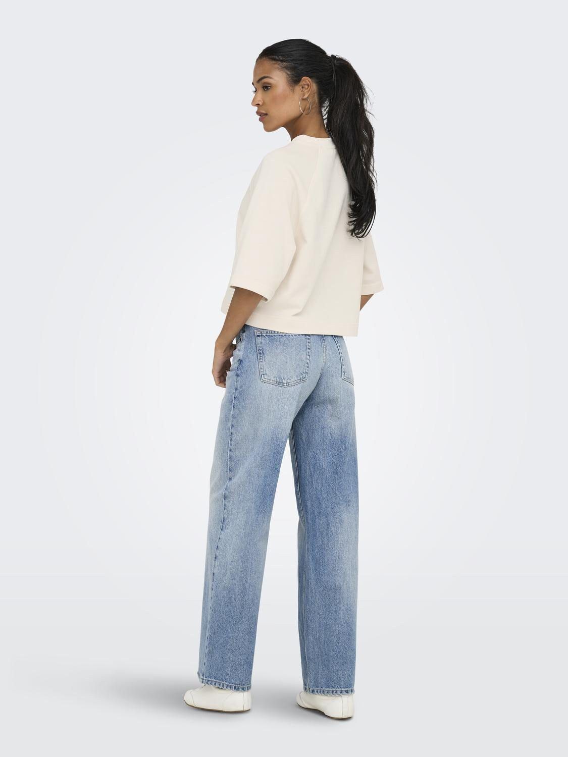 ONLDASIE 2/4 O-NECK RAGLAN UB CS SW