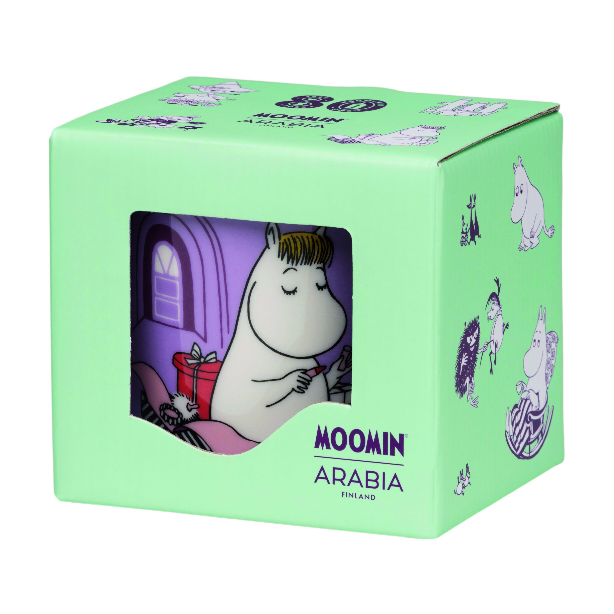 Moomin Arabia 30cl krus Snorkfr&oslash;ken 80 &aelig;ske W