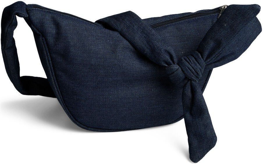 PCAMANDA DENIM KNOT BUMBAG PWP