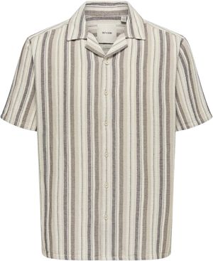 ONSTREV LIFE REG STRIPE SS SHIRT NO