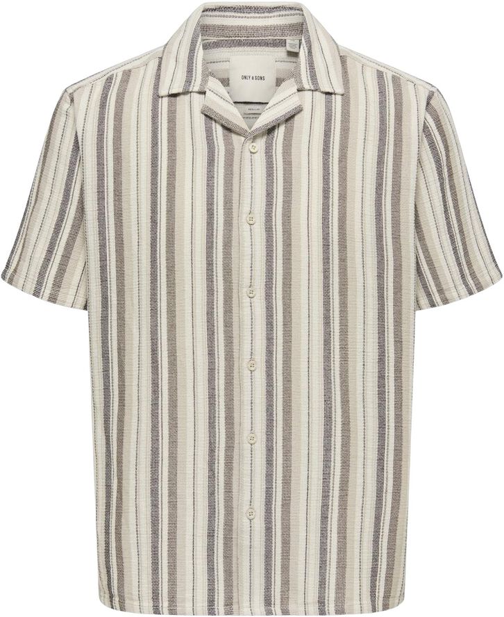 ONSTREV LIFE REG STRIPE SS SHIRT NO