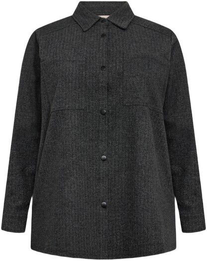 Curvy WA-NOIDA 4 Skjorte M&oslash;rk brun