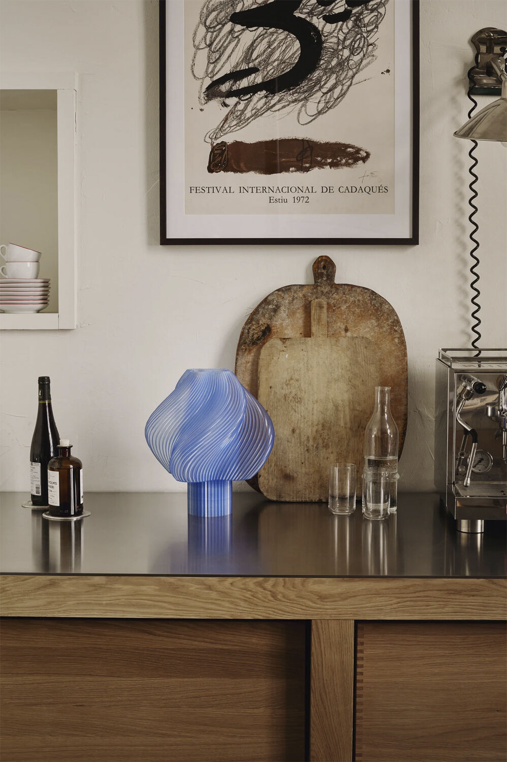 Soft Serve Table lamp Grande Blueberry Sorbet