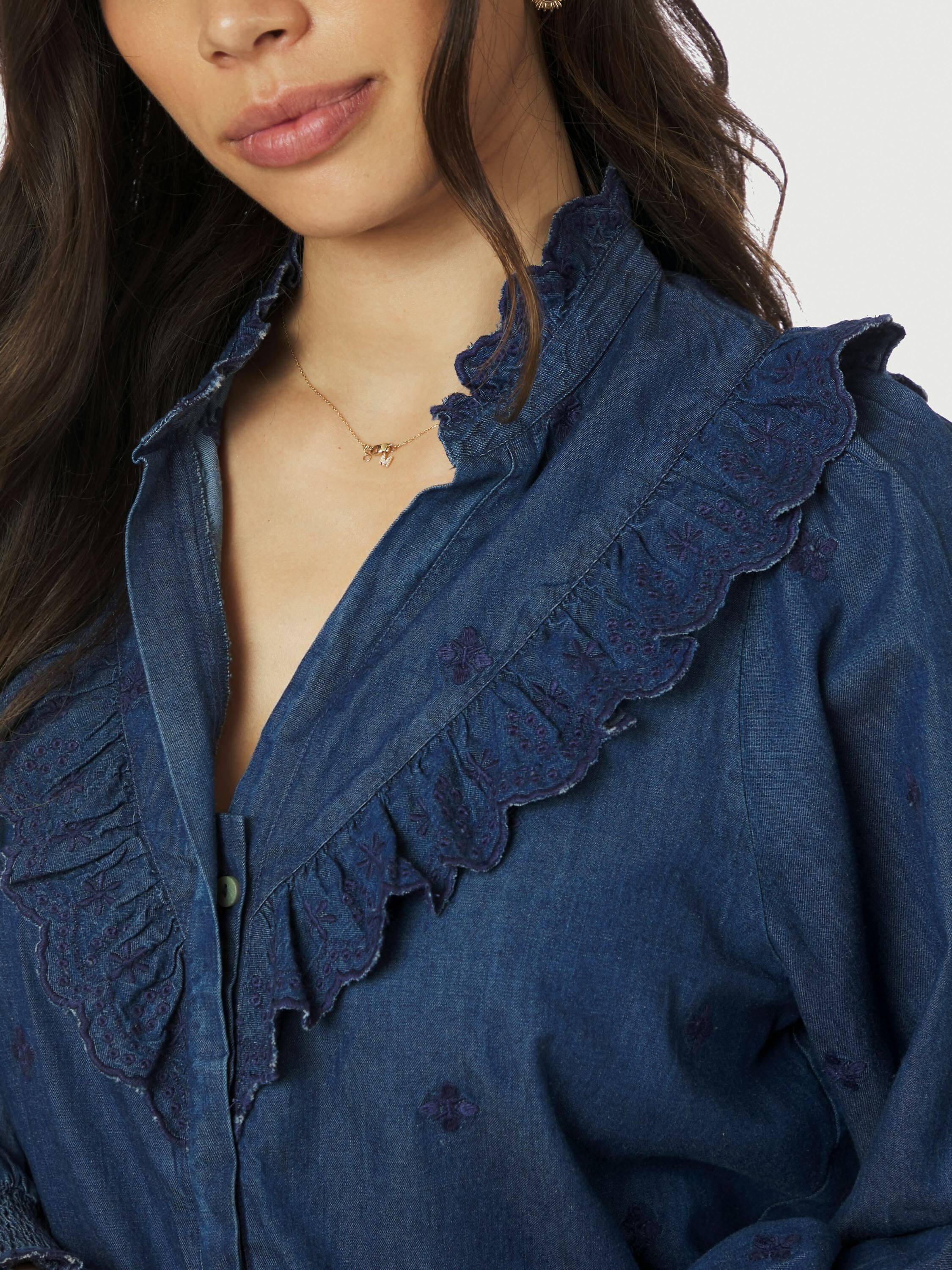 Degas Denim Blouse