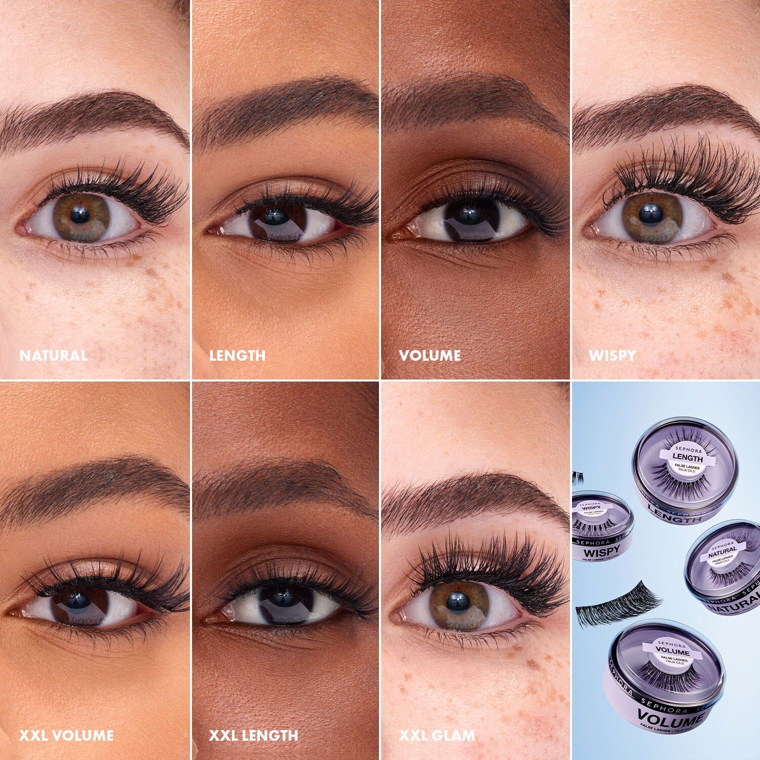 Essential False Lashes - Essential &Aring;teranv&auml;ndbara L&ouml;s&ouml;gonfransar