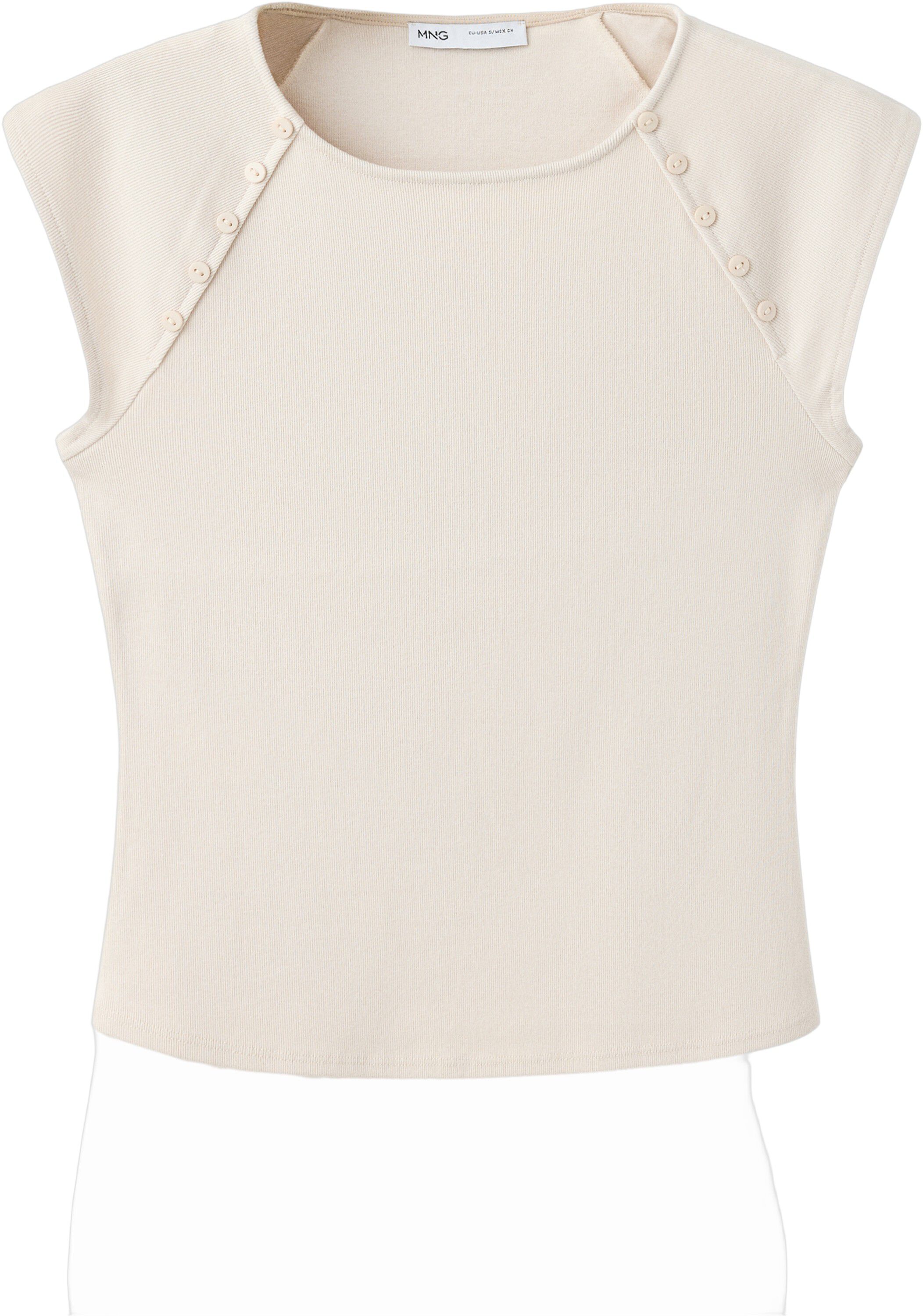 Button Detail T-shirt