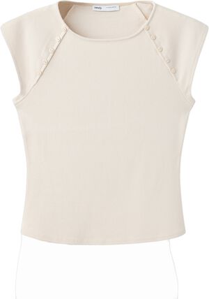 Button Detail T-shirt