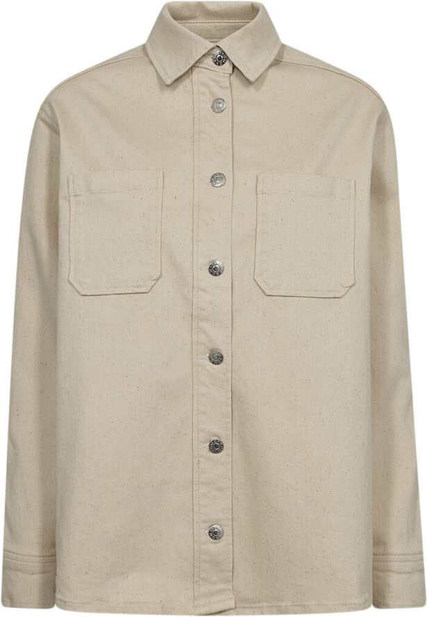 TRW-Kaia Twill Shirt Wash Crude Ecru