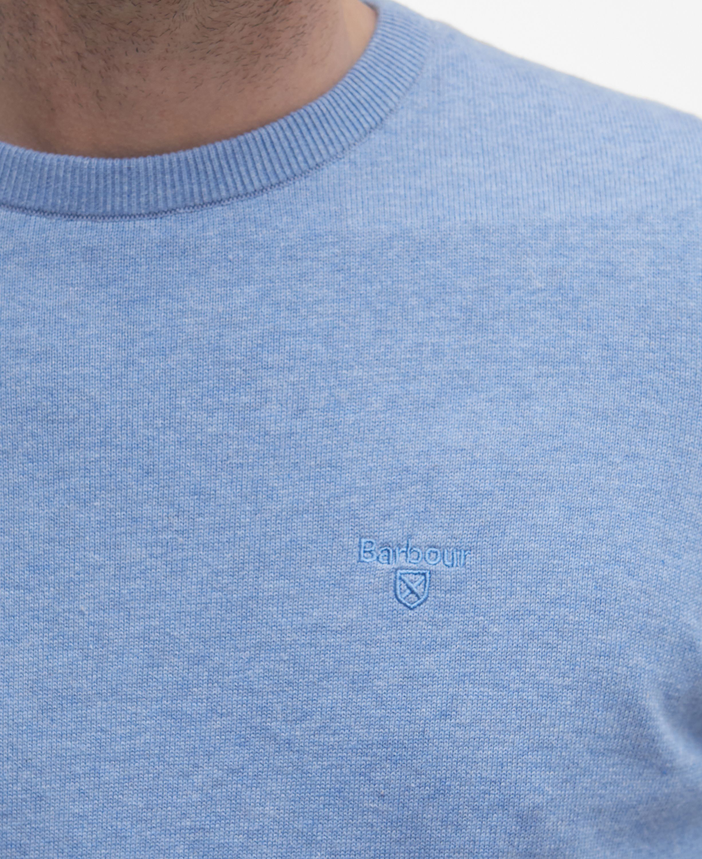 Barbour Pima Cotton Crew Neck Sweat