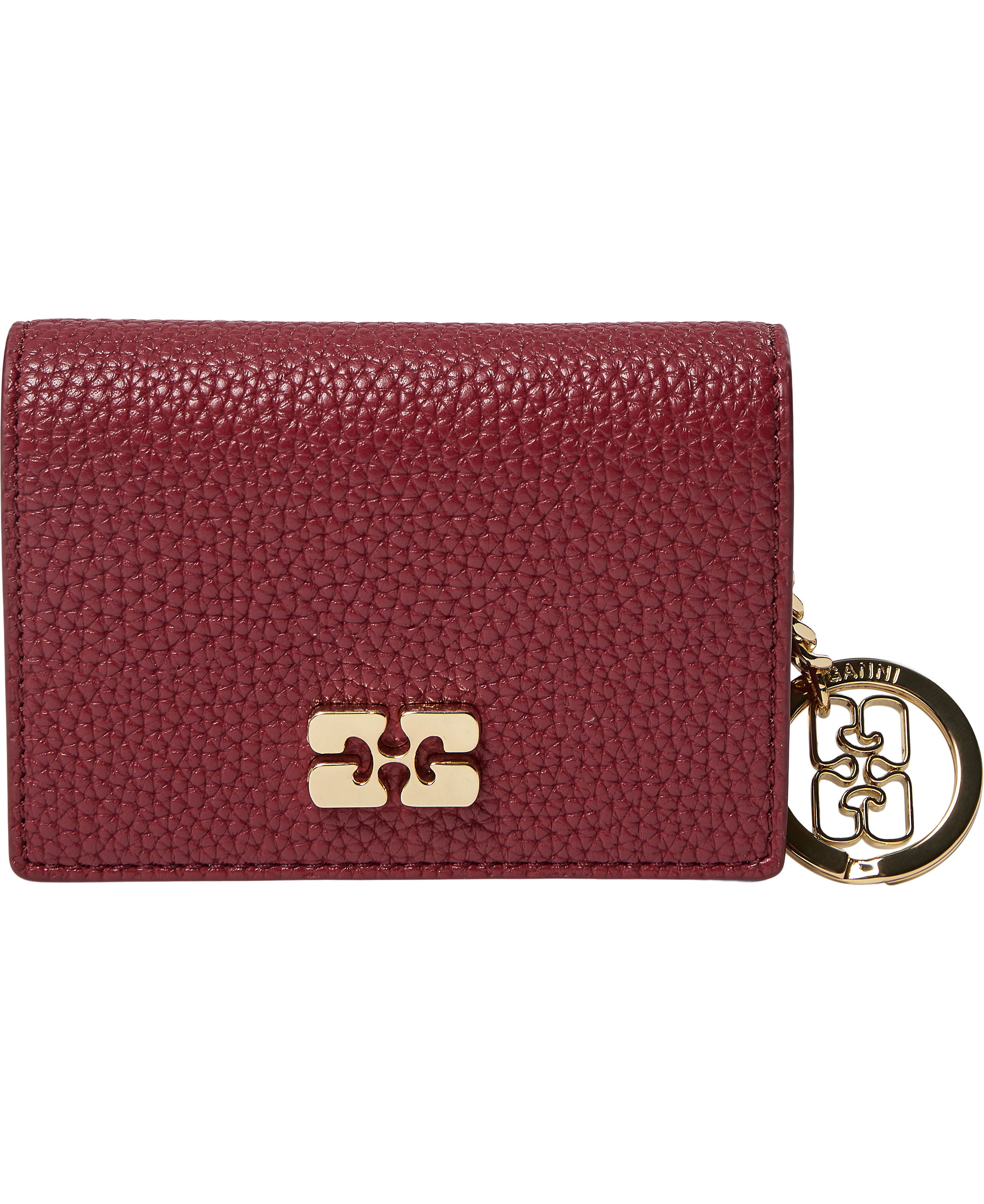 Card Holder With Flap Grained