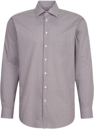Business Shirt Regular Long sleeve Kent-Collar Print
