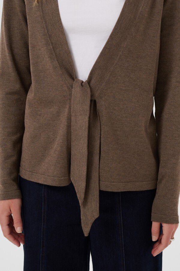 MilaSZ Tie Cardigan
