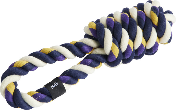 HAY Dogs Rope Toy-Blue, purple, och