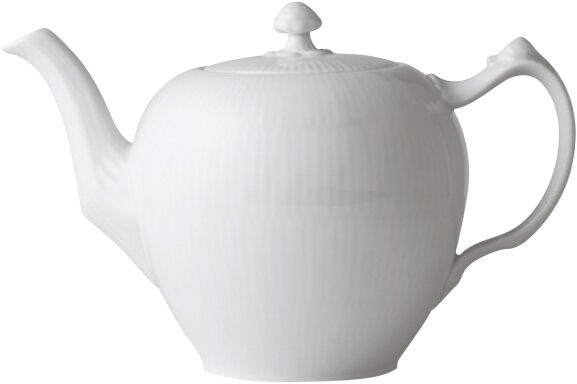 White Fluted tekanna 1 L