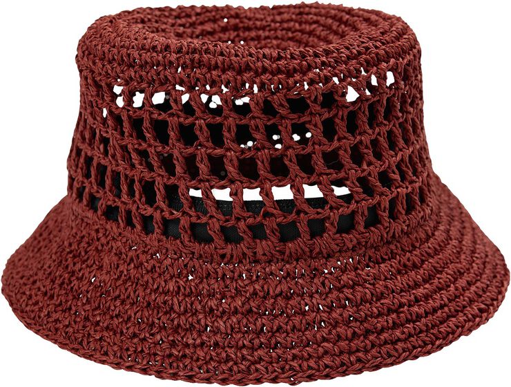 Raffia Bucket Hat