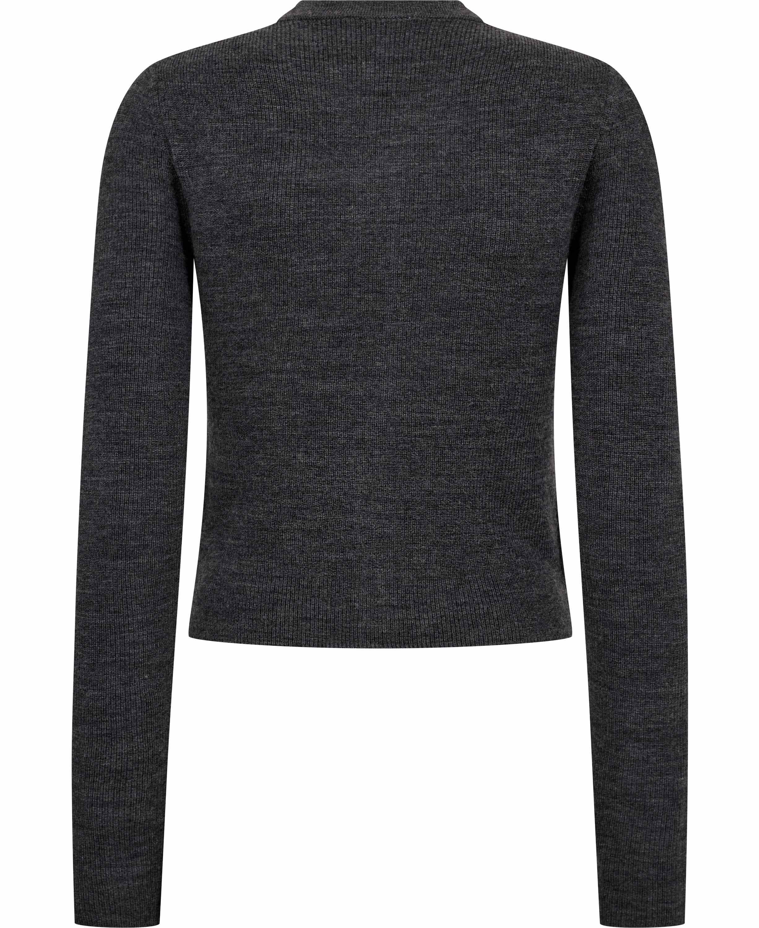 Fine Merino Jacquard Cardigan