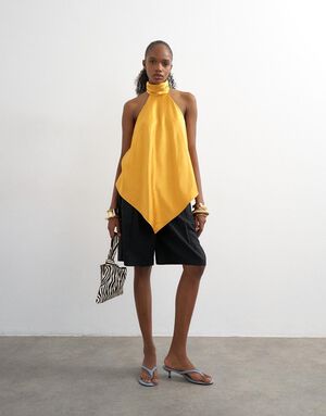 TSSHAYLA BACKLESS TOP WVN