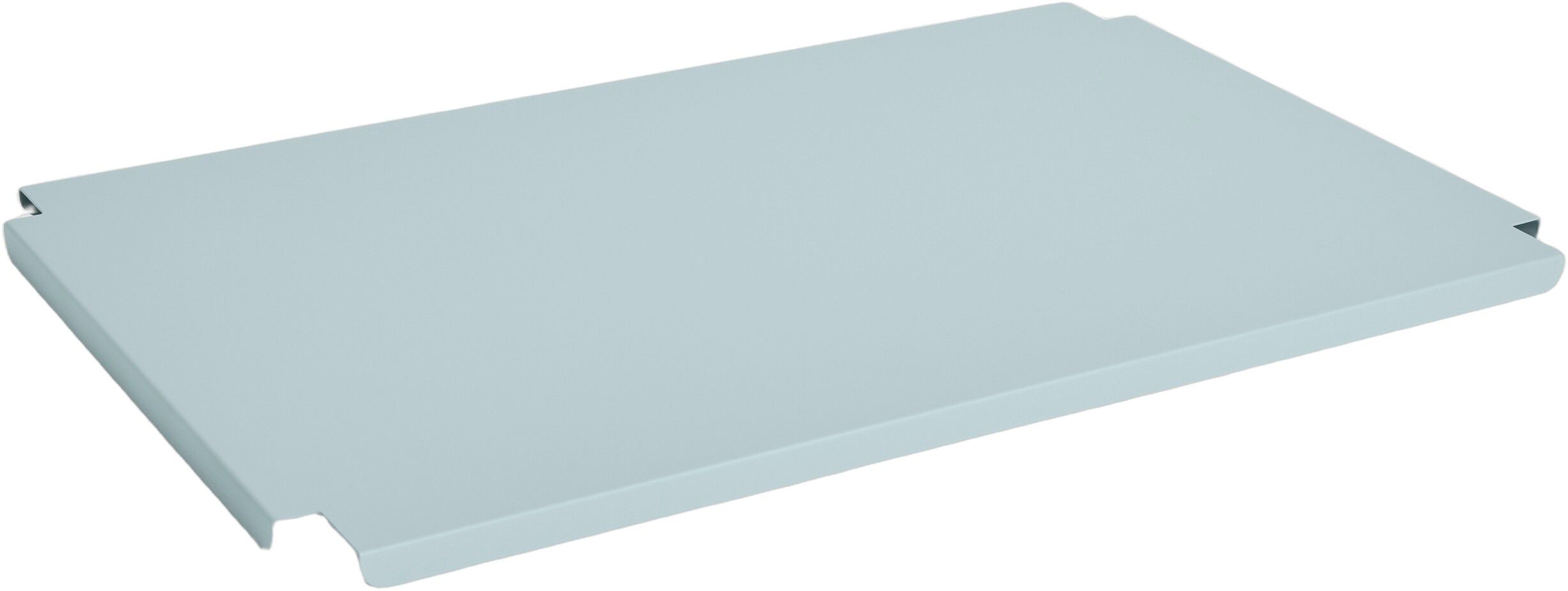 HAY Colour Crate Lid Metal-Large-Light yellow