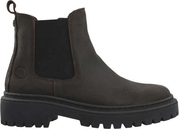 CASLEA Chelsea Boot W. Inside Zip Oil Suede