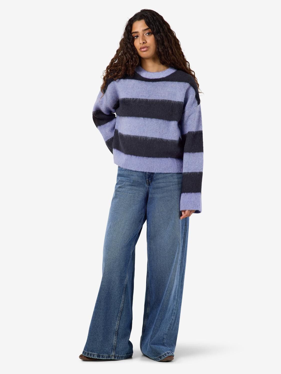 Nmsoff L/S O-Neck Knit Noos