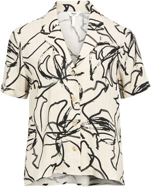 OBJSANNE S/S RE SHIRT AOP NOOS