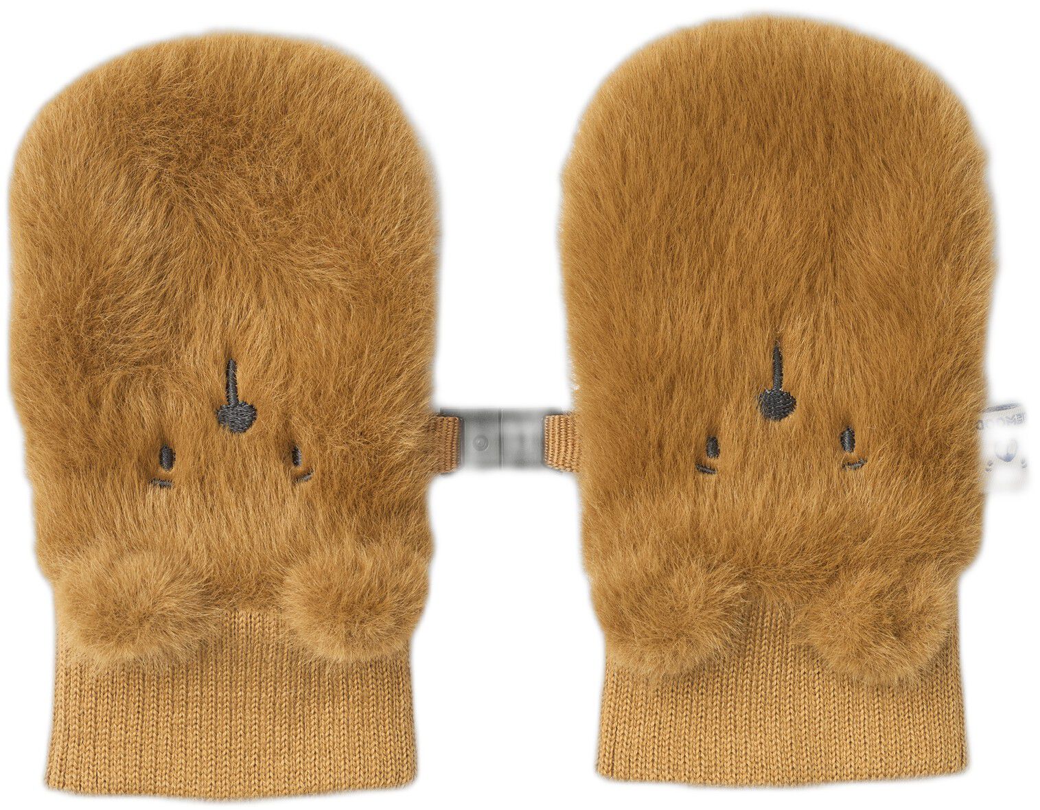 Lizzy Plush Bear Mittens