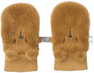 Lizzy Plush Bear Mittens