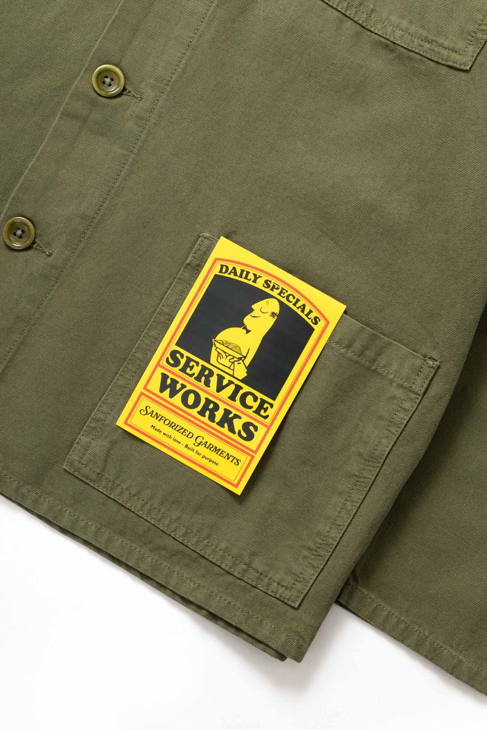 CANVAS CHORE SHIRT