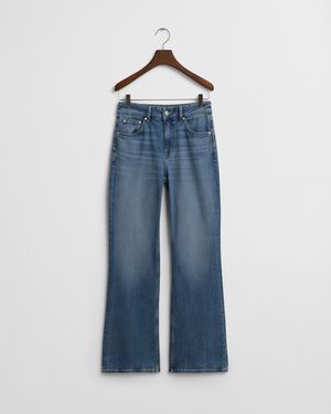SLIM FLARE STRETCH JEANS