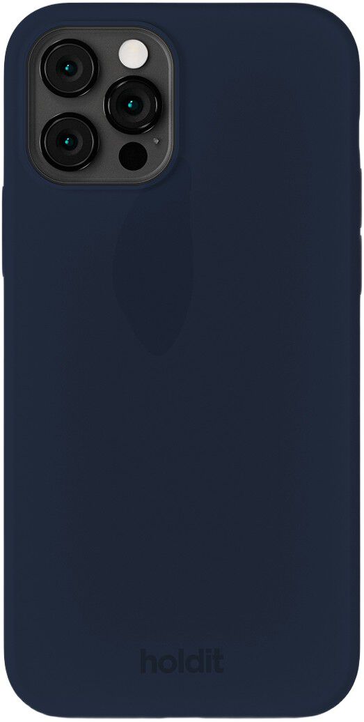 Silicone Case iPhone 12/12 Pro Midnight Blue