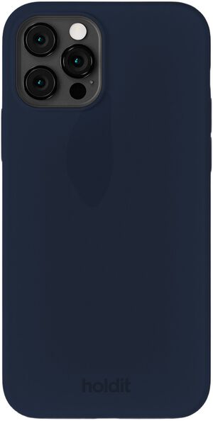 Silicone Case iPhone 12/12 Pro Midnight Blue