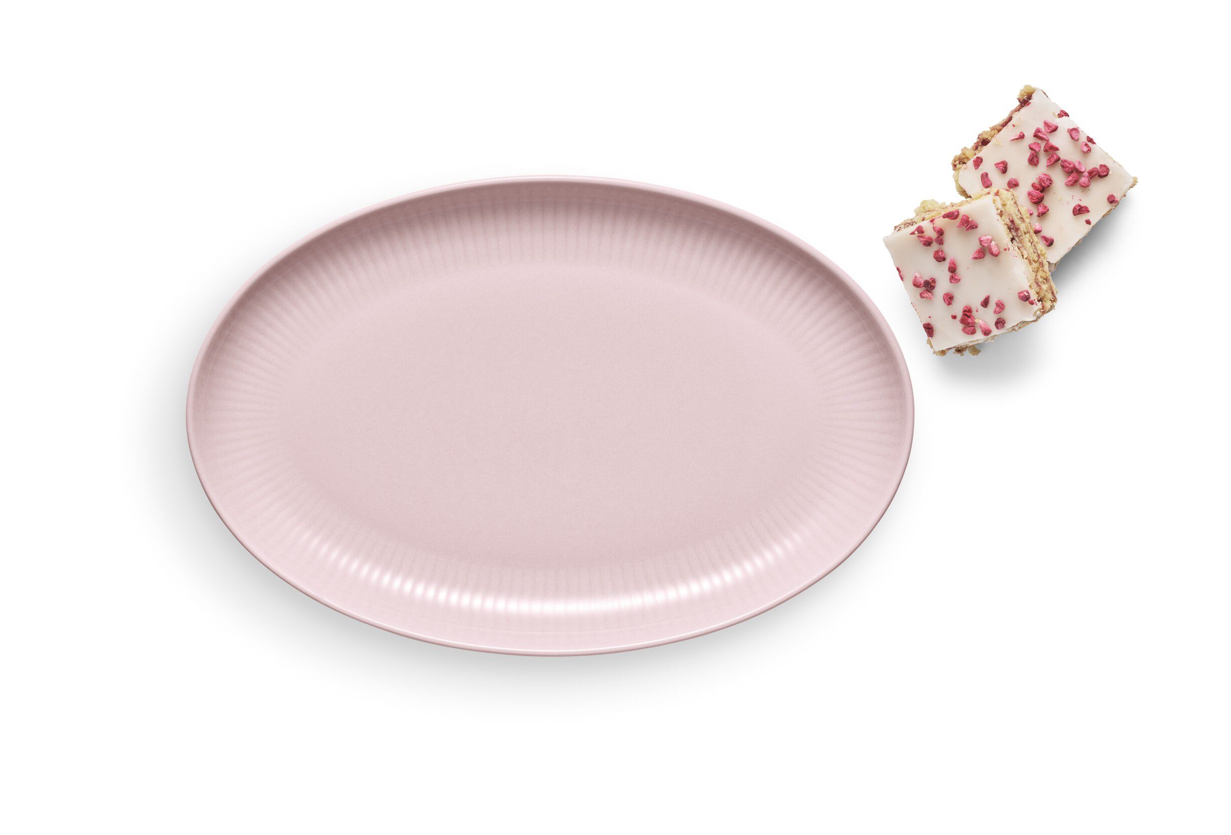 Legio Nova Palette Oval coupe tallerken 24,5 cm Soft pink