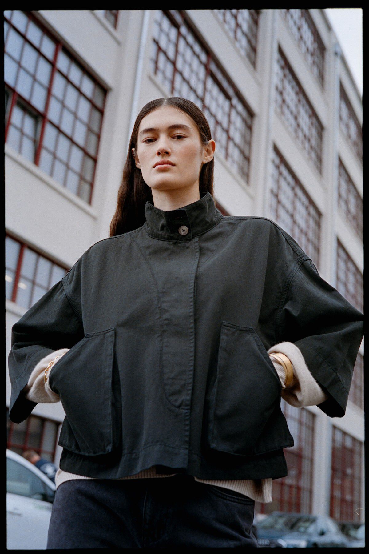 Canvas light jacket - Katje