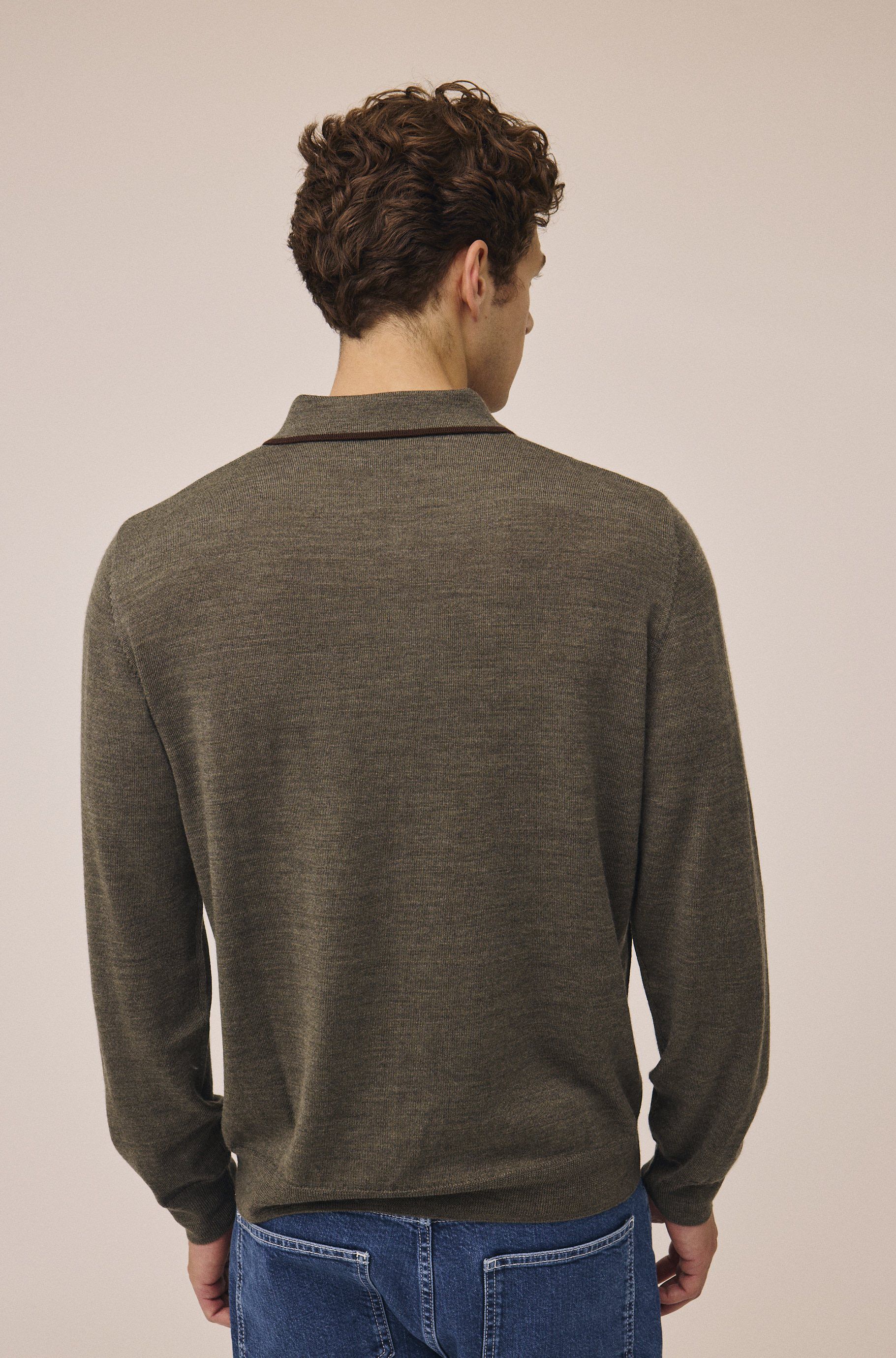 Morgan 6 Polo strik - 100% RWS Merino Wool