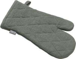 Ugnshandske Bastian 33 x 18 cm Olivgr&ouml;n 100% ny bomull