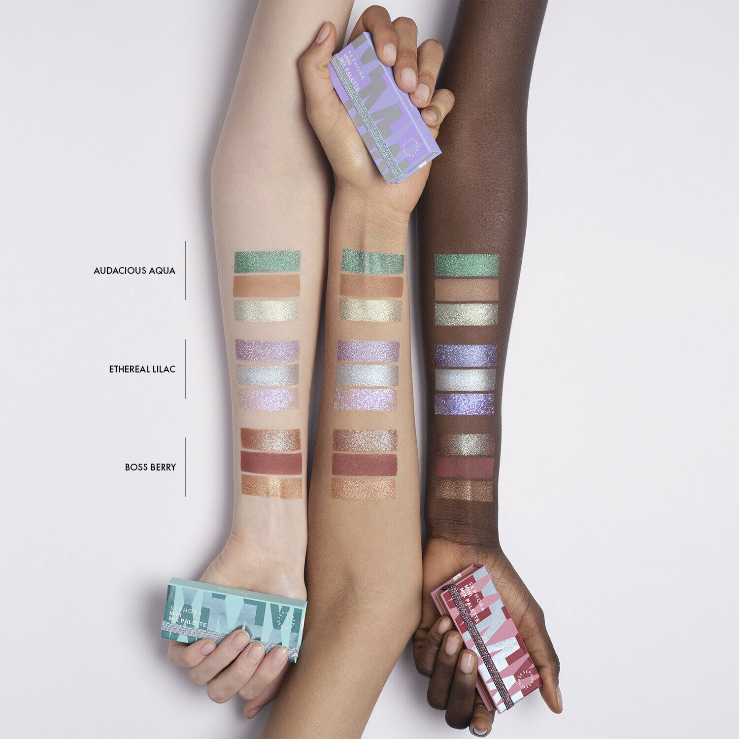 Mini Mix Palette: Mini-palett med &ouml;gonskuggor