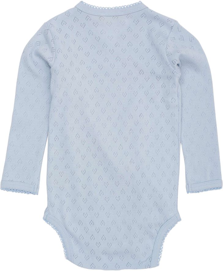 POINTELLE HEART CROSSOVER BODY LS