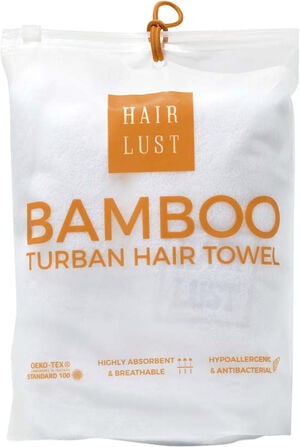 Bamboo Turban Hair Towel - Hvid