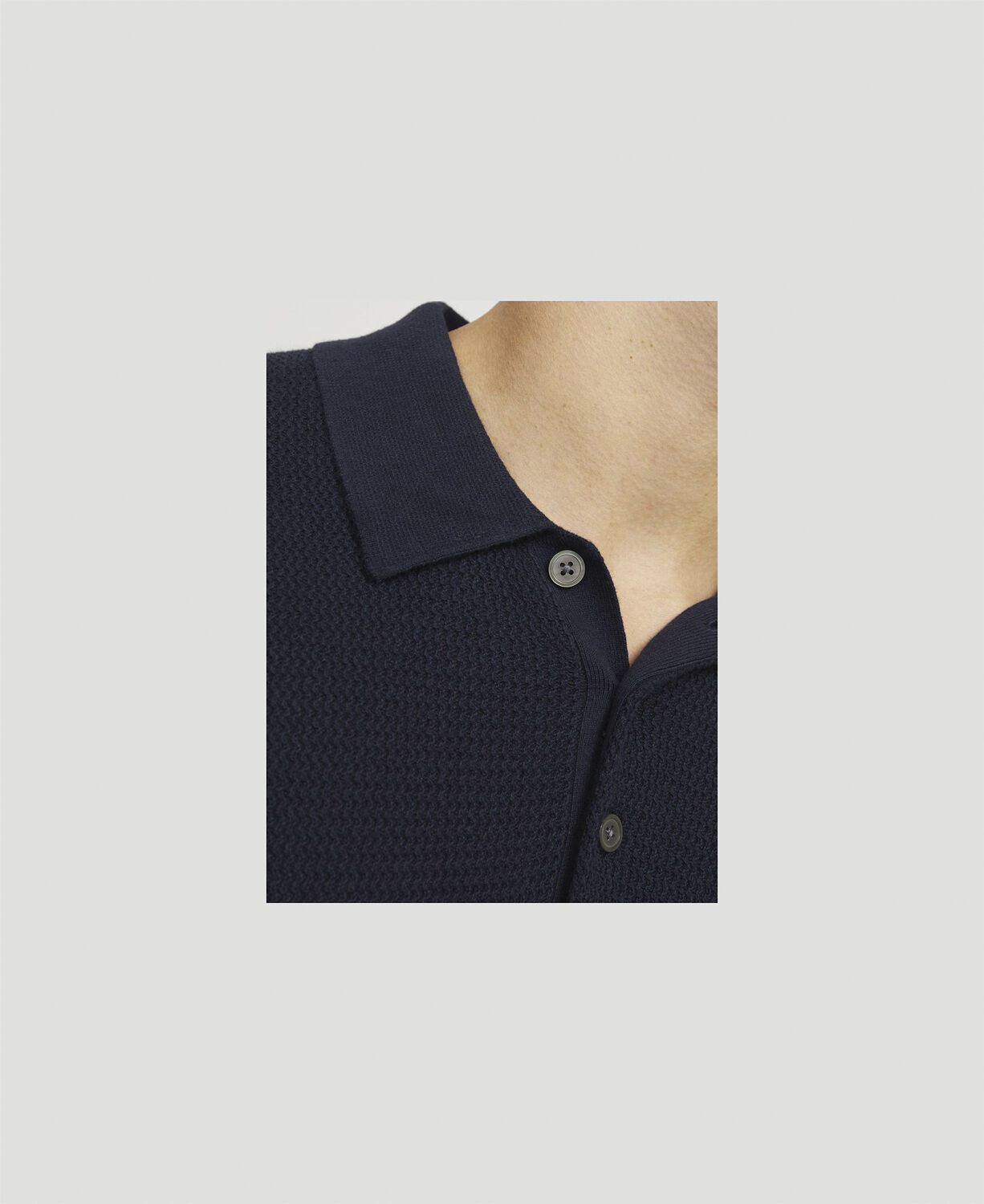 Jprcccooper Knit Polo Ss Sn