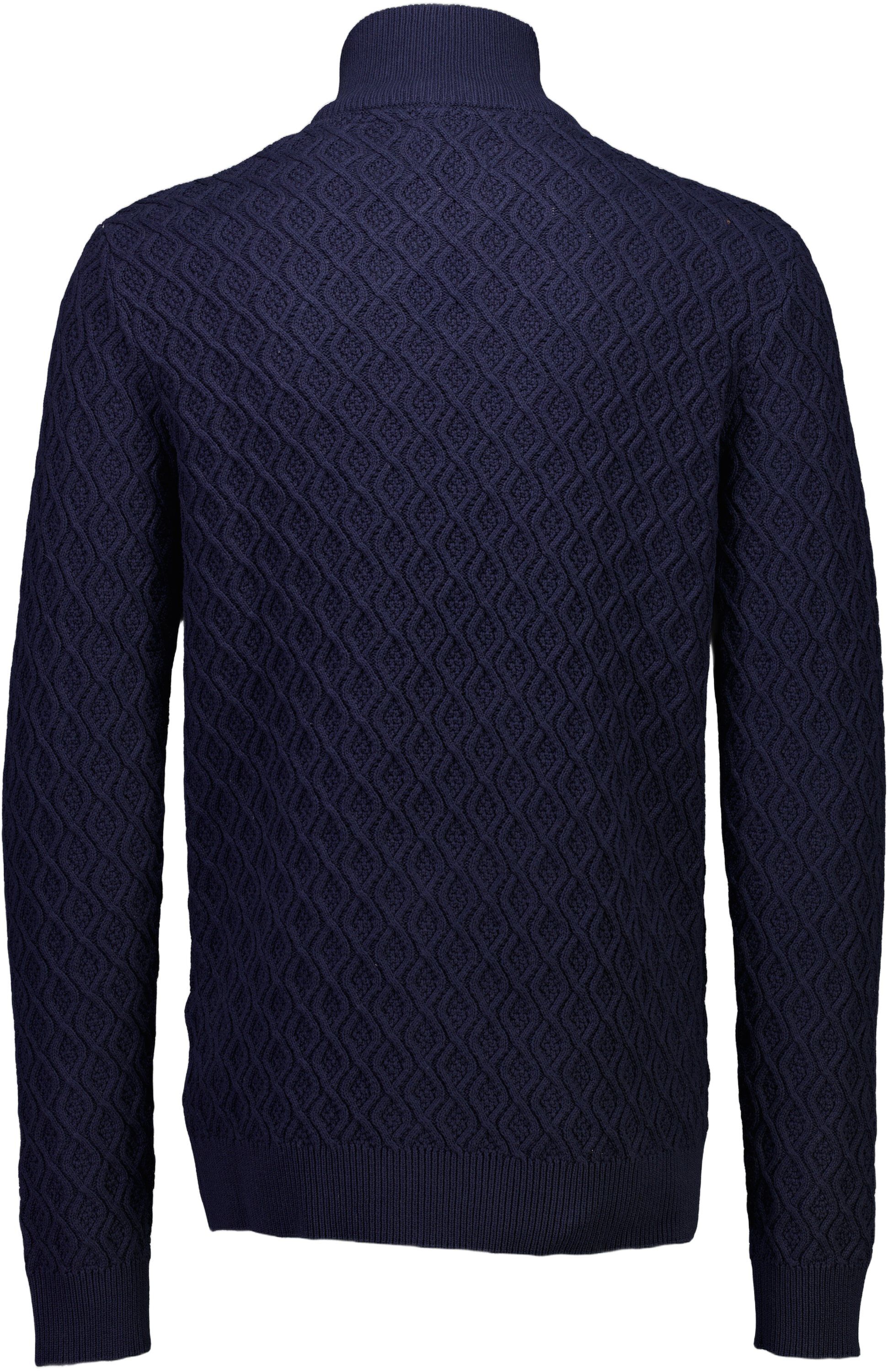 Recycle structure half zip