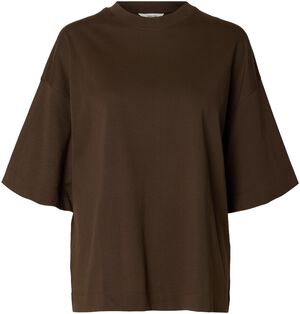 SLWCOLWOMAN 2/4 OVERSIZED TEE NOOS