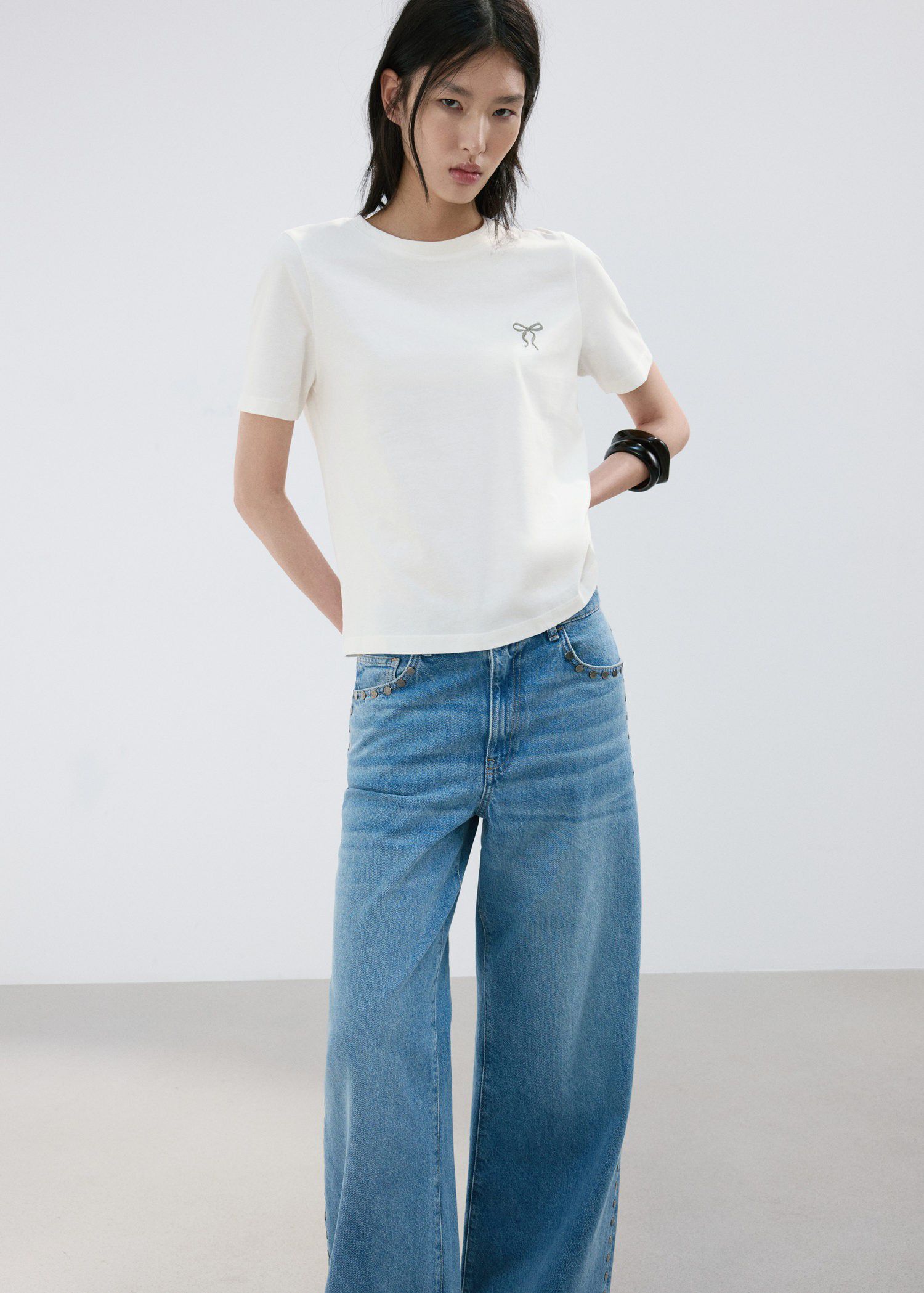 Short-sleeved printed t-shirt