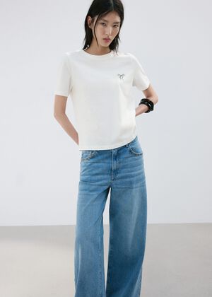 Short-sleeved printed t-shirt